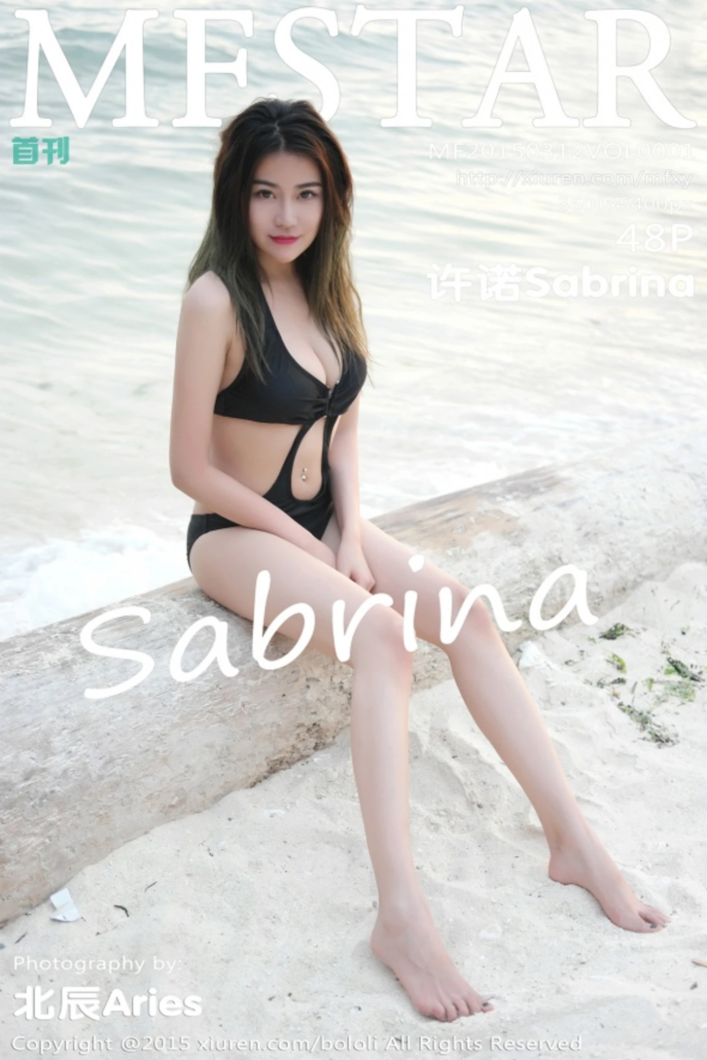 [MFStar模范学院]Vol.001_嫩模许诺Sabrina薄荷岛旅拍海边性感比基尼写真48P-秀人网 - XiuRen.Pro